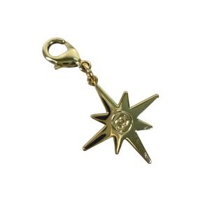 Chanel Gold Star Charm Pendant Necklace Bracelet Jewelry